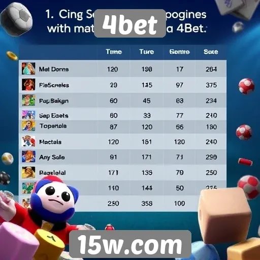 Comparativo de jogos populares no 4bet